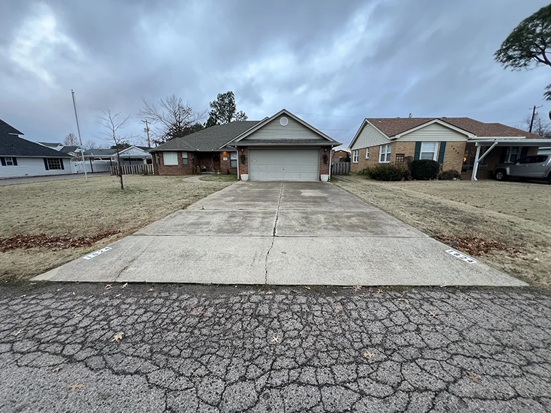 Driveway Pressure washing