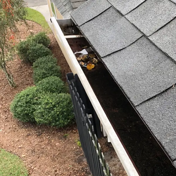 Clean gutters by Exterior Cleaning Professionals