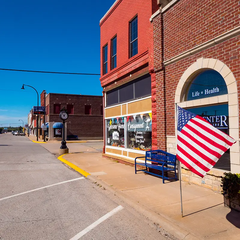 Storefront pressure washing Stroud, OK